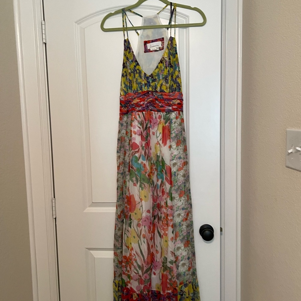 Women’s maxi dress from anthropology size 10 excellent condition